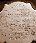 Mary's Tombstone
